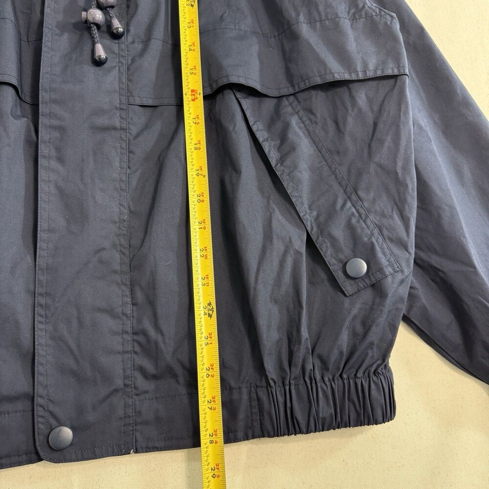 Vintage MAN Truck & Bus Augusta Windbreaker Jacket Men’s L Navy Trucker - Picture 6 of 8